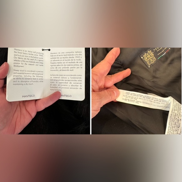 Zara NWT RARE LUXURY RUNWAY WINTER MAXIMALIST MANTECO Faux Fur Collar Wool Coat - Picture 16 of 17